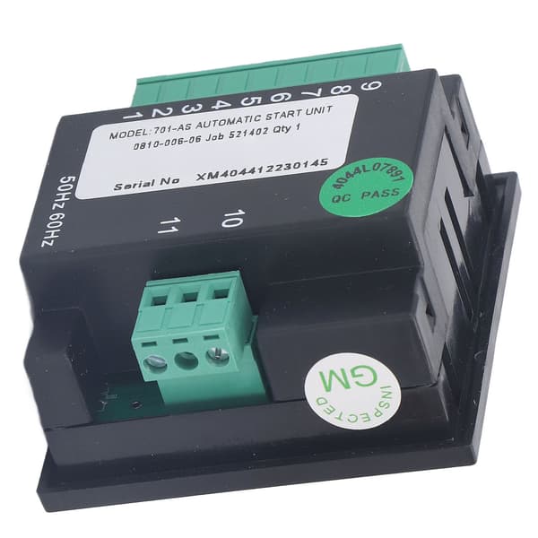 Generatorstyring Manuel Auto Start Nødstop LED Fejlindikation Generatorstyringsmodul med Nøgler DC8‑35V