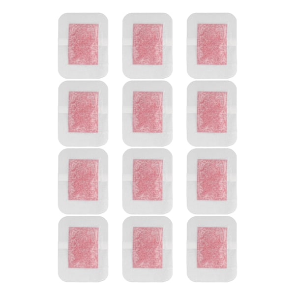 12 stk Sumifun Rose Foot Patches Smerte Stress Relief Søvn Forbedring Fodpleje Pads