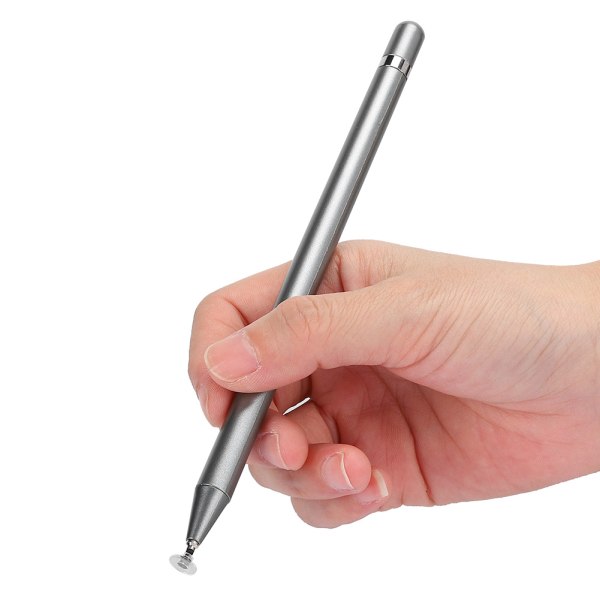 Skjerm Touch Pen Nettbrett Stylus Tegning Kapasitiv blyant Universal for Android/iOS Smart Phone Nettbrett Grå