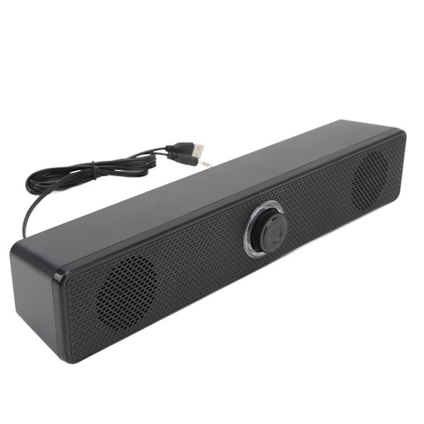 Datorhögtalare Lång Bar Mobiltelefonhögtalare USB-vred Trådbunden Liten Högtalare för Hemmakontor Bluetooth-modell