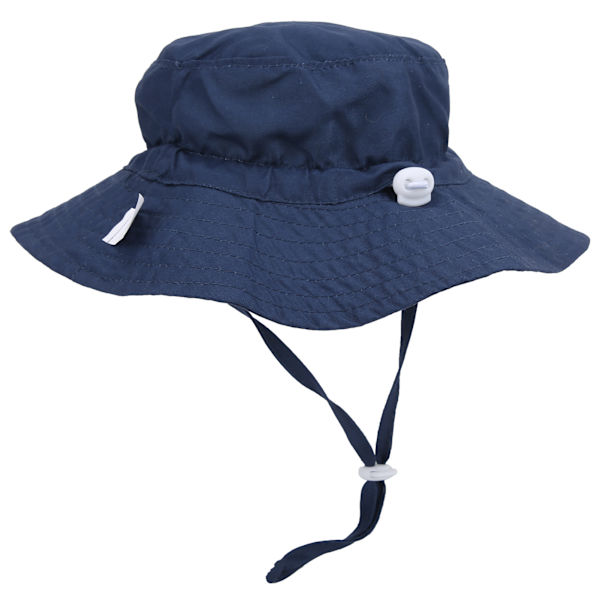 Lasten ämpärihattu Unisex Vauva Poika Tyttö Ulkona Säädettävä Rantahattu Ämpärihattu Tummanvihreä S