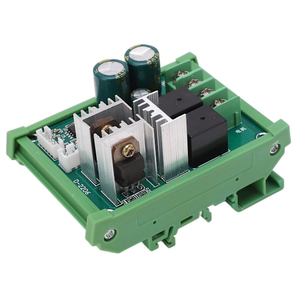 Tehokas moottorin ohjaimen säädinmoduuli PWM DC moottorin nopeudensäädin DIN-kiskoasennus DC12‑55V
