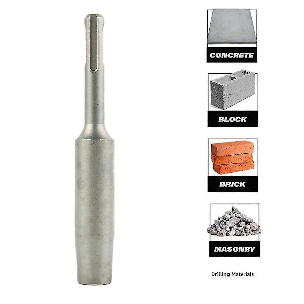 1st Sds Plus Jordspettsdrivare 13mm Jordningsspett Hammarborr Jordningsstav Metall Jordspettsdrivare-B15