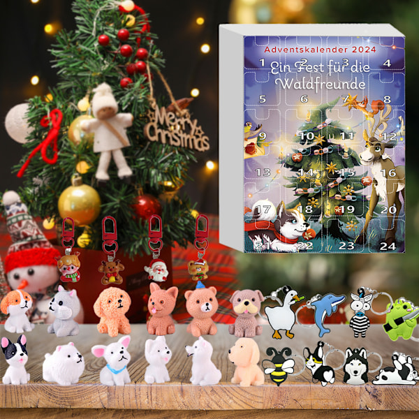 Blind Box-set med Skogsdjur - Överraskningskollektion i Presentask