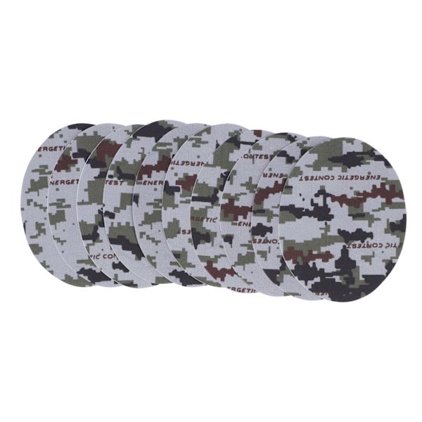 10 st kamouflagekläder Patches Kläderreparation dekorationssats för byxor dunjacka dekoration