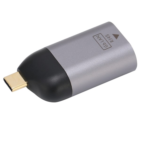 RJ45 till Type-C Gigabit-adapter RJ45 LAN-adapter kompatibel med MacBook Pro/Dell XPS