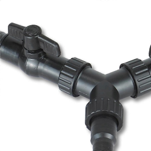 Y-fordeler 20/25mm til haveslange (3/4\"/1\") justeringsventil