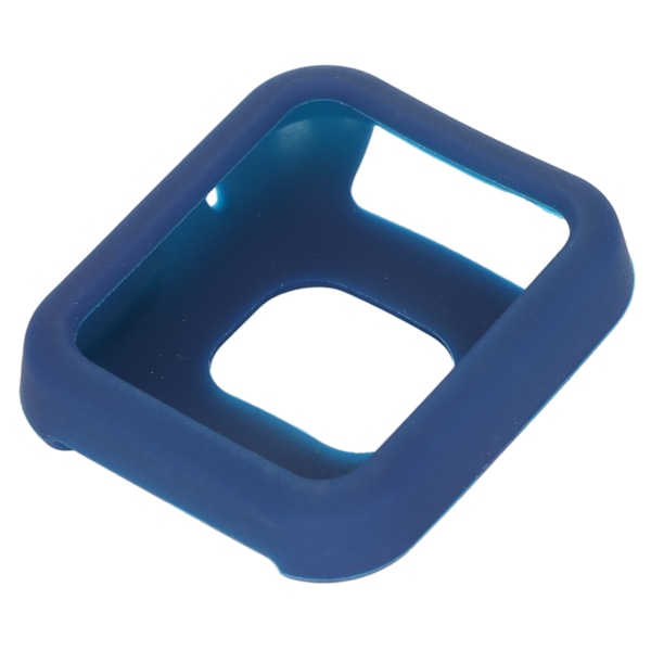 Smart Watch Protector Full Edge Silikon Bumper Case Stöttålig för Mi Watch Lite för Redmi SmartwatchBlå
