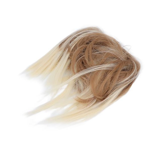 Slarvig bulle hårförlängning lockig wrap ponytail hårdelar för kvinnor flickorQ17-22H613#