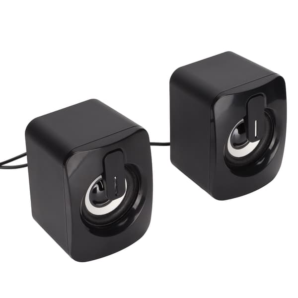 A2 Mini Computerhøjttaler Stereo Klar Bas Mindre Forvrængning USB-drevet Kablet Lille Højttaler til Stationær PC Bærbar Computer