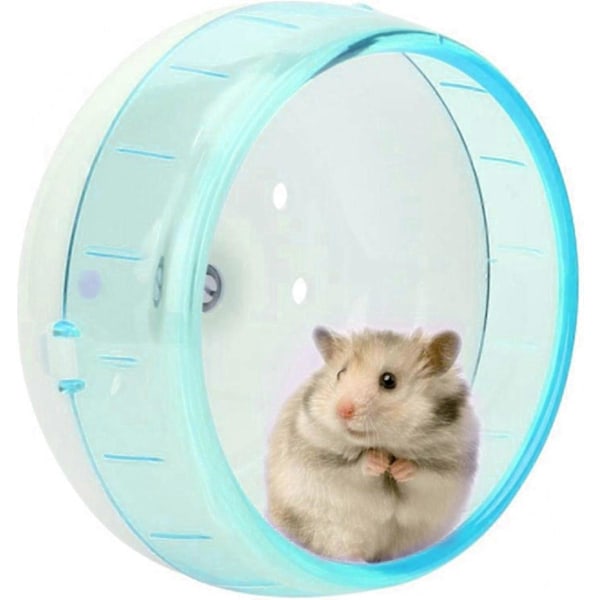 Hamsterhjul i plast, tyst rullande träningshjul för hamster, marsvin, smådjur