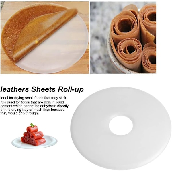 Dehydratorbrett Matbrett Dehydrator Tørker Rullede Blad Frukt Dehydrator Tilbehør