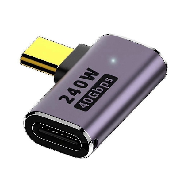 Oplader Konnektor Høj Hastighed Usb C Otg U-formet Lige Vinkel Han Til Hun Side Albue