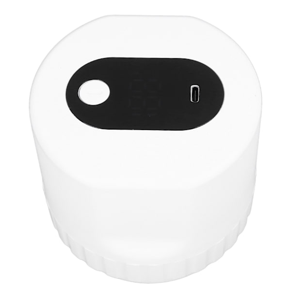 Elektrisk glasbeholder vakuumforsegler sæt automatisk USB genopladelig konservesglas vakuumforsegling maskine med låg til fødevareopbevaring fermentering hvid