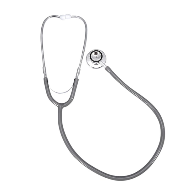 Monitoiminen kaksipäinen stetoskooppi Dual Head Estetoscopio Medical Health Care Tool Harmaa