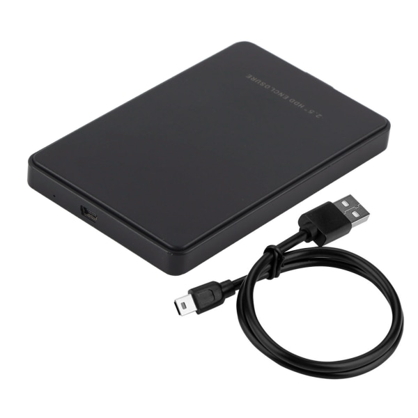 2,5 tommer IDE Parallel Port Mobil Hard Disk Box Højhastigheds HDD cover Ekstern opbevaring Ingen skruer