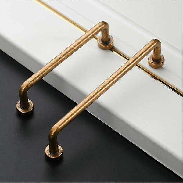 Retro Kjøkkenskap Håndtak Bronse 128mm Sink Legering Møbelhåndtak (10 Stykker)