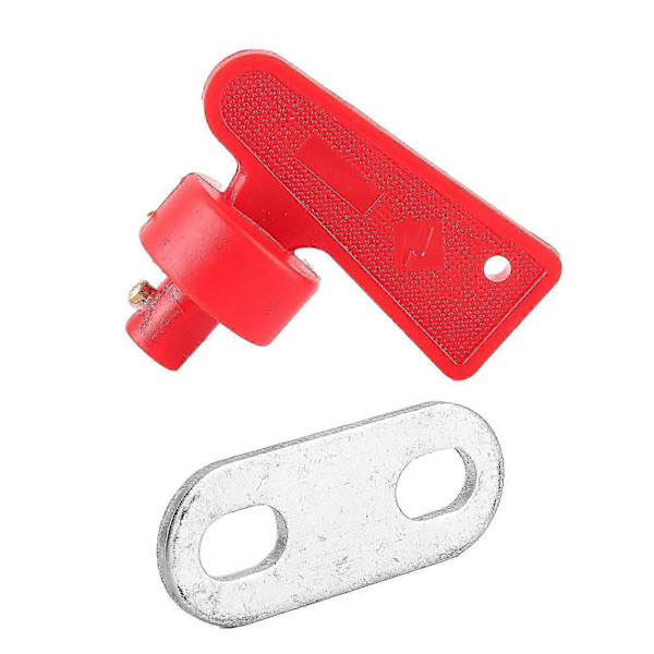 12V / 24V Batteri Hovedafbryder Kill Switch Isolator Afbryder til Kontrol af Bil Strøm Rød Nøgle