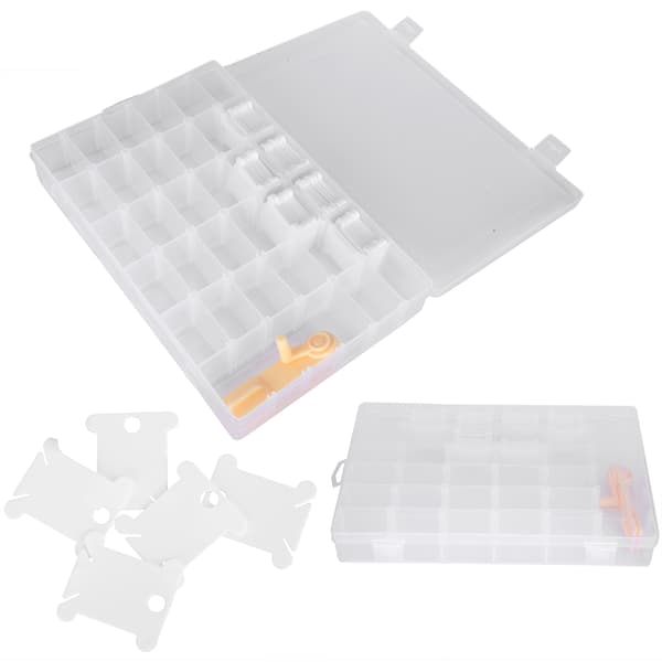 Korssting Viklebrett Plast Trådvikler Kit Plate DIY Sy Tilbehør