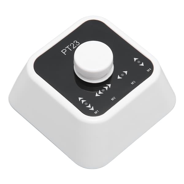 Bluetooth Sidevender Pedal Genopladelig Trådløs Multimedie Controller Tastkontakt til Computer Telefon Hvid