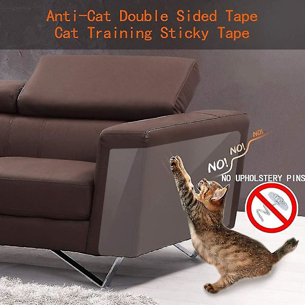 Cat Scratch Furniture Protector - Deterrent Pads for Couch