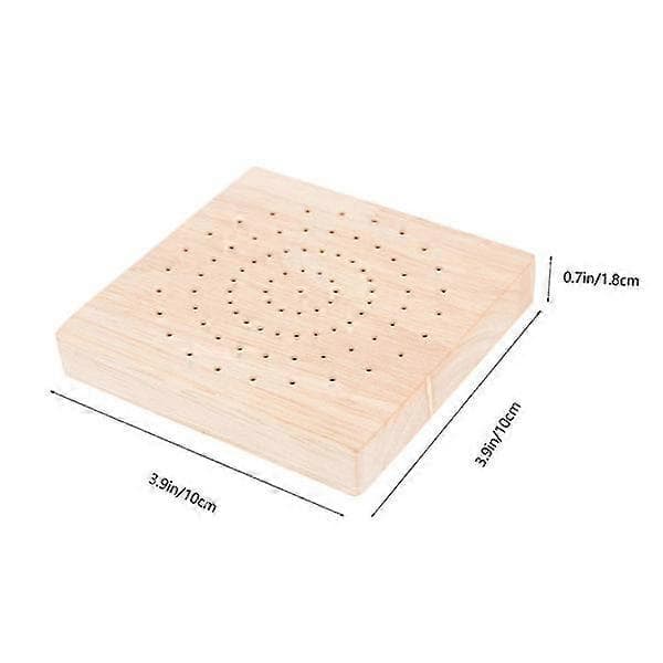 3 stk. kagepindstativ Displayholder med flere huller Træpindholder til udstilling As Shown 2
