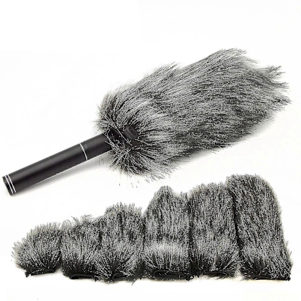 Mikrofon Päls Vindruta Mikrofon Vindruta Päls Vindskydd Muff Skydd Zekai 16cm