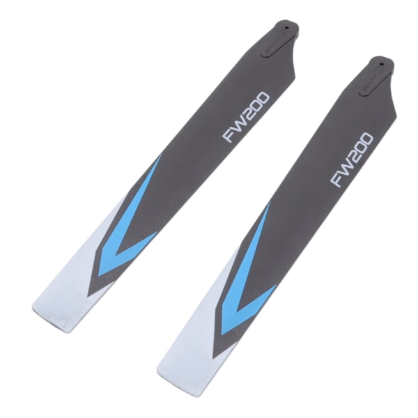 Fjärrkontroll Helikopter Propeller Hög seghet Säker RC Helikopter Tillbehör för Fly Wing FW200 Blue