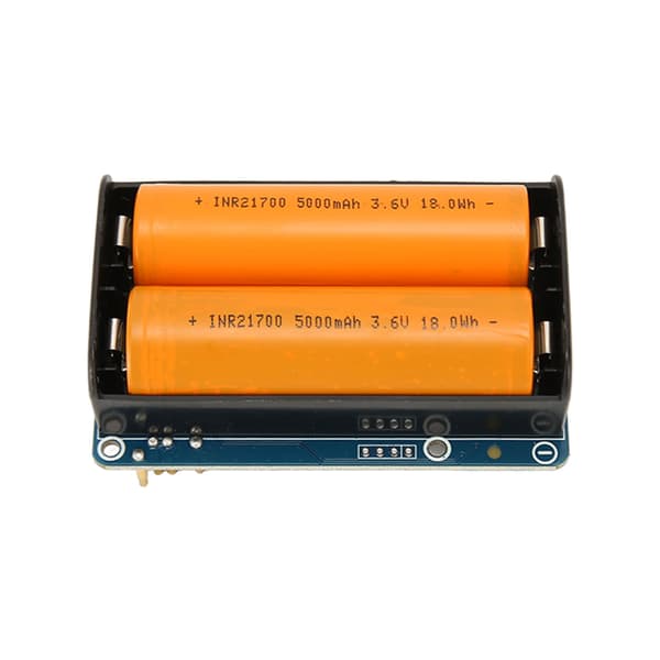 Strömförsörjning UPS-modul 5V utgång Micro USB 21700/5000mAh I2C kontrollgränssnitt UPS-modul för RasPi moderkort