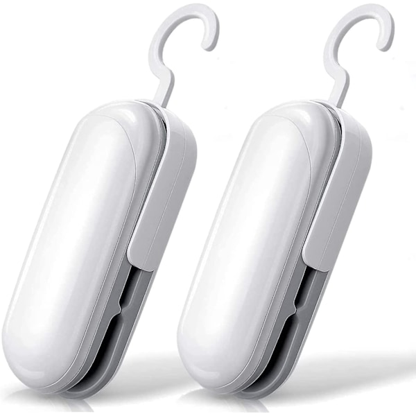 Bærbar Varme Vakuumforsegler - 2 i 1 Mini Matforsegler og Kutter for Plastposer