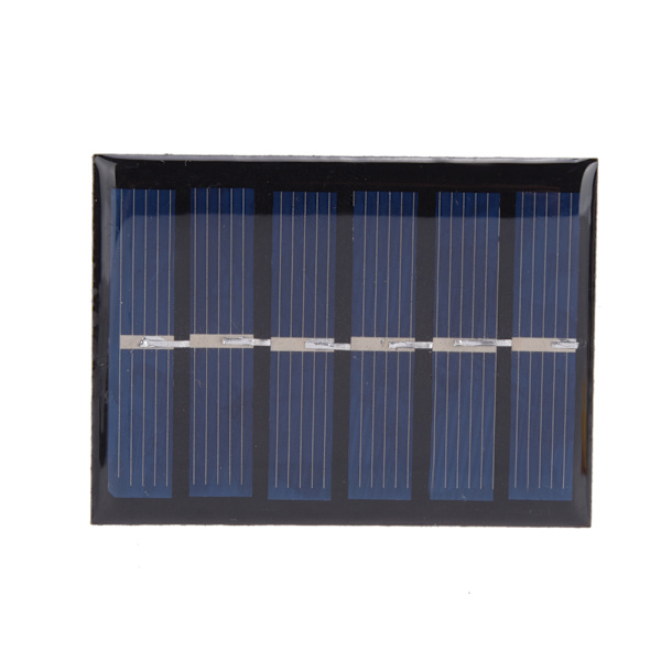 4 stk. 3V 100MA 0,3W DIY Bærbart Solcelleopladningspanel Epoxy Board 65*48MM