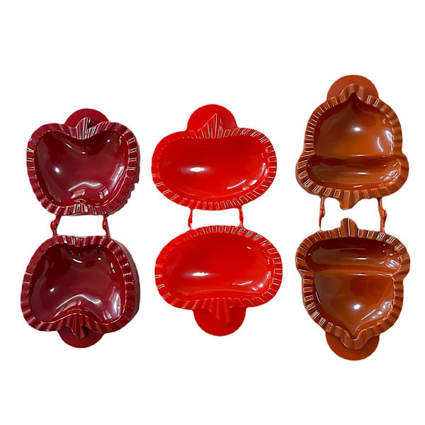 Höstliga Handpajformar Set - Mini Fickkaka Press (Äpple, Pumpa, Ekollon)