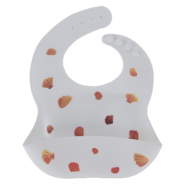 Unisex silikon smekker for småbarn Justerbar matfanger for 1-3 år gamle BabyShell