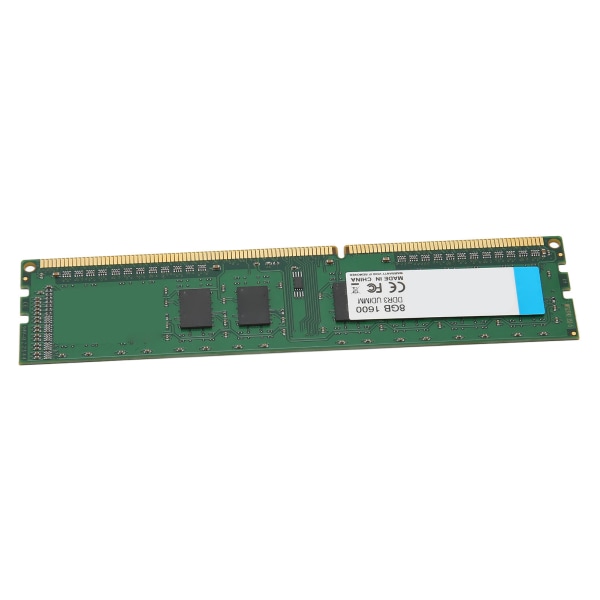 DDR3 UDIMM 1600Mhz RAM 64bit Leveys 40Pin Data Interface Plug and Play Professional kannettavan tietokoneen RAM PC:lle 8GB