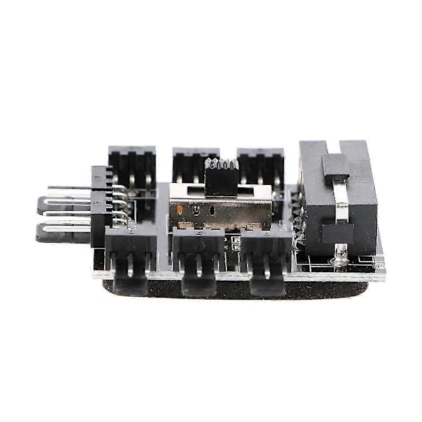 Pc Ide Molex 1 - 8-suuntainen jakaja jäähdytystuulettimen keskitin 3-nastainen 12 V virtapistokesovitin