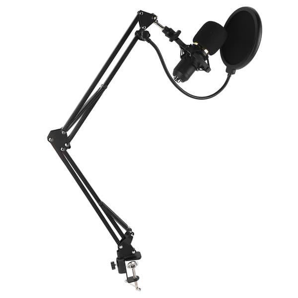 Kondensatormikrofon Profesjonell Plug and Play PC-datamaskinmikrofon for spilling, strømming, opptak, podcasting