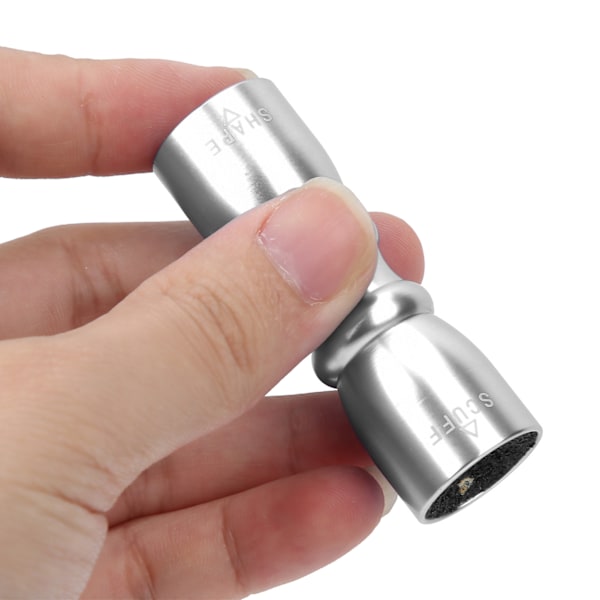 3 i 1 Snooker Club Tip Reparation Shaper Verktyg Aluminium Pick Biljardboll TillbehörSilver