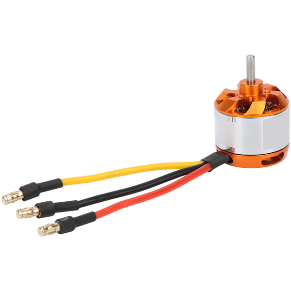 D2826 Børsteløs motor med adapter RC motorudskiftning til RC fastvingefly (930KV)