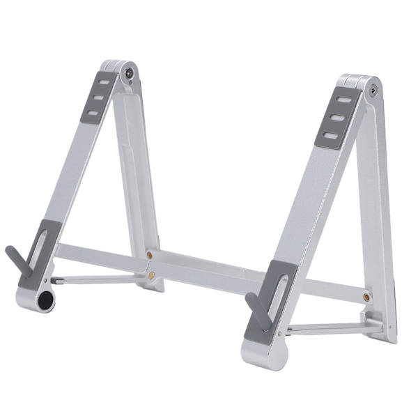 Sammenleggbart Laptop Stativ Multi Høyde Justering Anti Skli Ergonomisk Laptop Stativ for Mobiltelefon Tablet Laptop Sølv