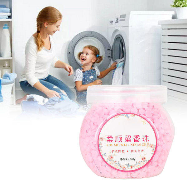Vasketøj Duftperler Parfume Type Langtidsholdbar Tøj Vask Beskyttende forsyninger Rose Duft 100g / 3,5 oz (ca.)