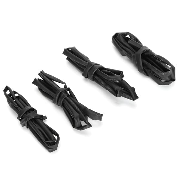 Krympslangssats 4 sorters polyolefin 3mm 4mm 5mm 6mm kombination 1 meter längd