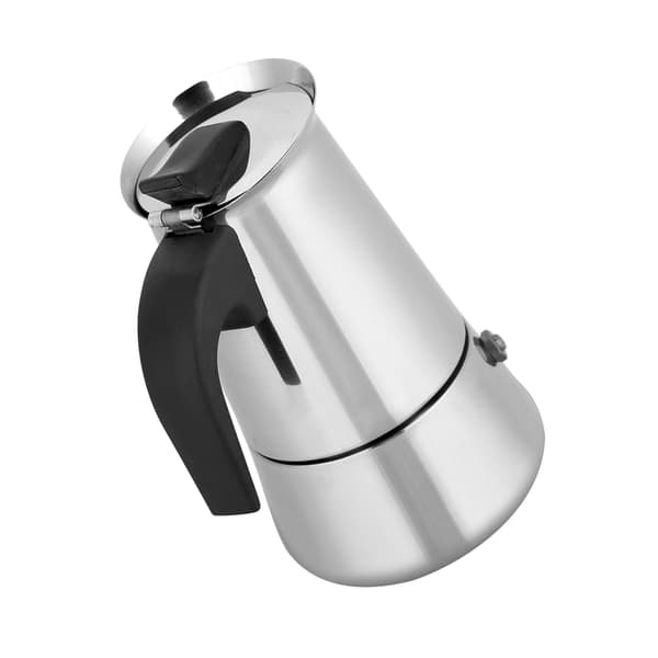 Bærbar kaffekande i rustfrit stål Moka espressomaskine Mokakande (100 ml)