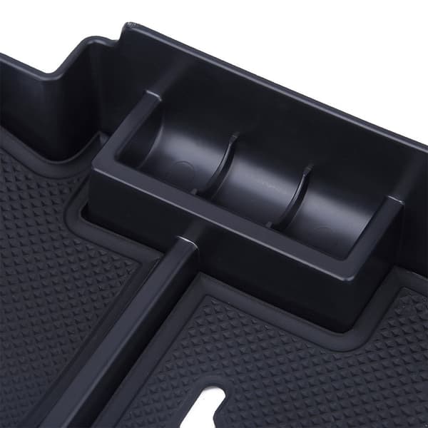 Svart bil armlene midtkonsoll oppbevaringsboks beholder organisator for Honda Civic 10. generasjon