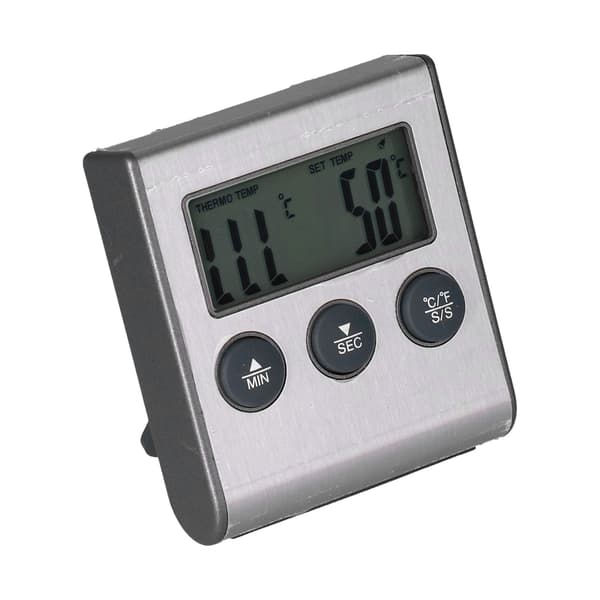 Magnetdesign Grilltermometer Mat Kjøtt Temperaturmåler med Alarmfunksjon for Kjøkken