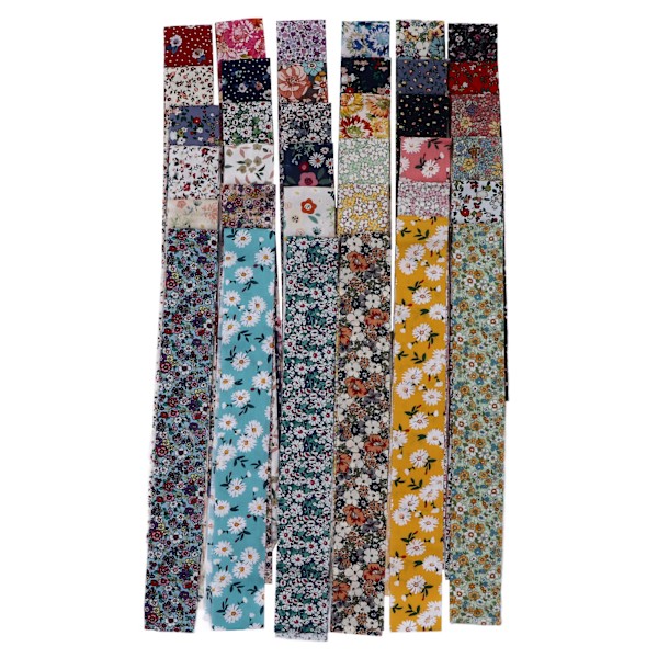 36 stk Jelly Roll Stoff Rike Farger Bred Applikasjon Myk Ren Bomull Quilting Stoff for Klær Duk DIY