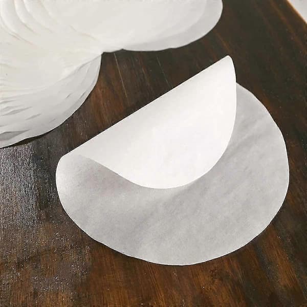 Hamburgerpapper Set Med 500 Ark Runt Bakplåtspapper 11 Cm Vaxpapper, Non-stick Separationspapper För Hamburgerpressar, Frikadeller, Biffar, Stek