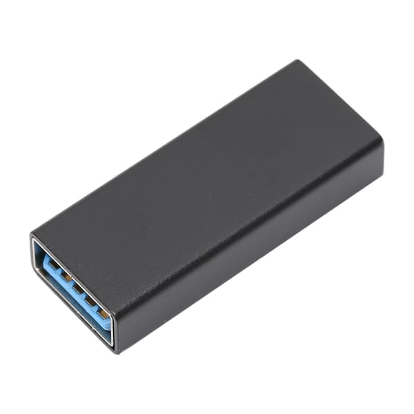 USB C till USB3.0-adapter Multifunktionell Typ C till USB-kontakt för dataöverföring och laddning Svart
