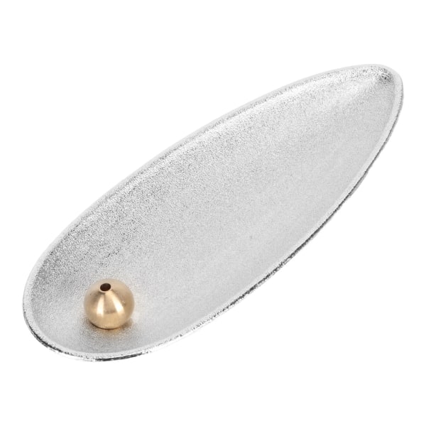 Bladrøgelsesbrænder Lindrer træthed Vintage Elegant Røgelsespindeholder til Soveværelse Meditationsrum Sølv