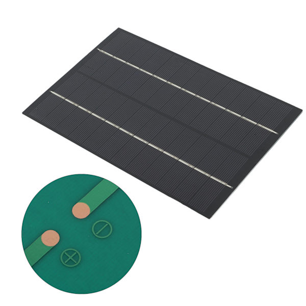 4,2W 12V solcellepanel 200x130mm høy konverteringsfrekvens 0 til 350MA solcellepaneler Energibesparende solcellelader for mobiltelefon