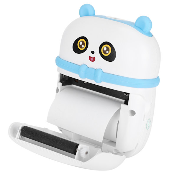 Mini Memo Printer med termisk papir til udskrivning af foto, forkert spørgsmål, skoleartikler, blå